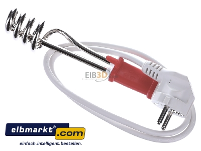 Top rear view ECE Ehlers RTE 304 Travel immersion heater 300W
