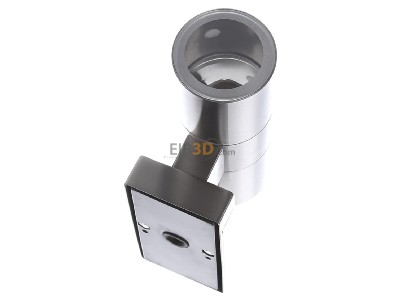 Ansicht oben hinten Konstsmide 7542-000 Halogen Wandleuchte grau/eds m.BWM GU10 