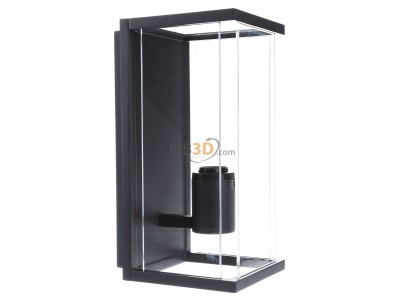 Ansicht links SLV 1002403 Wandleuchte E27 anthrazit 