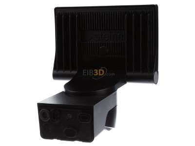 Ansicht hinten Steinel XLEDhome2Connect sw LED-Sensor-Strahler m.BWM IP44 schwarz 