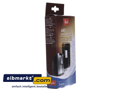 Ansicht links Melitta Haushaltsprod. AntiCalcEspressoMach Entkalker Pulver 2 Sachets 2x40g 