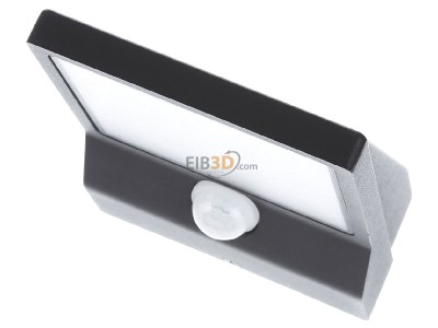 Ansicht oben vorne EVN WAS541502 Solar-LED-Wandleuchte 3000K anthr. BWM 