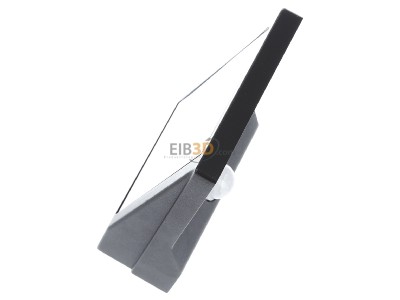 Ansicht oben links EVN WAS541502 Solar-LED-Wandleuchte 3000K anthr. BWM 