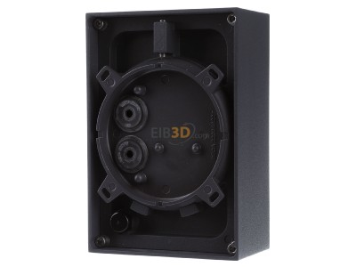 Ansicht hinten BEGA Gantenbrink 24087K3 LED-Wandleuchte Grafit, 3000K 