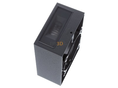 Ansicht oben rechts BEGA Gantenbrink 24087K3 LED-Wandleuchte Grafit, 3000K 
