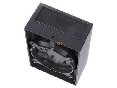 Ansicht oben hinten BEGA Gantenbrink 24087K3 LED-Wandleuchte Grafit, 3000K 