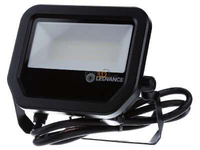 Front view Ledvance FL20P17W2K4LM840..BK LED floodlight 840, black 
