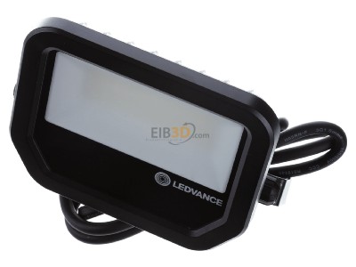 View up front Ledvance FL20P17W2K4LM840..BK LED floodlight 840, black 
