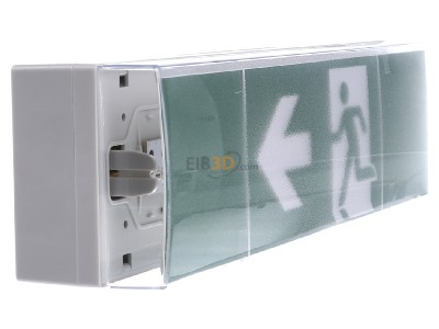 Ansicht links Ceag SV EURO4 LED 3h(SET) LED-Einzelbatterie-Leuchte m.Prftaster 