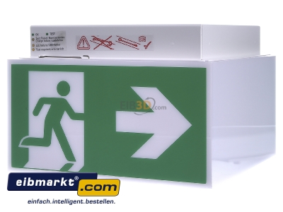 Ansicht rechts Ceag Notlichtsysteme ExitCube#40071353420 LED-Wrfel RZ 33822 LED CGLine+ ExitCube 40071353420