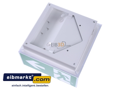 Ansicht oben links Ceag Notlichtsysteme ExitCube#40071353420 LED-Wrfel RZ 33822 LED CGLine+ ExitCube 40071353420