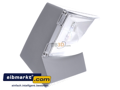 Ansicht links Ceag Notlichtsysteme OutdoorWall CGLine+H LED-Einzelbatterie-Leuchte m.autom. Funkt.test 