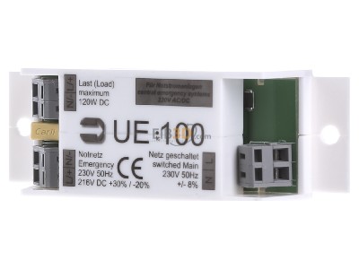 Front view Fischer UE-L 220V/100W Emergency lighting power supply unit 
