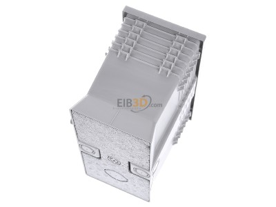 Top rear view Kaiser 1159-70 Flush mounted mounted box 220x110mm 
