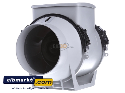 Ansicht links EOS Saunatechnik 2001.4402 Abluftgeblse-Ventilator fr SteamTec 