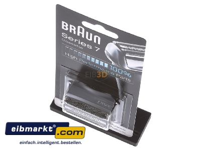View up front Procter&Gamble Braun 072942 Razor foil and cutterblock for shaver
