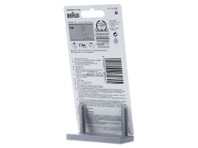 Ansicht hinten Procter&Gamble Braun Kombipack 11B sw Scherfolie u Klingenblock f.Series1 