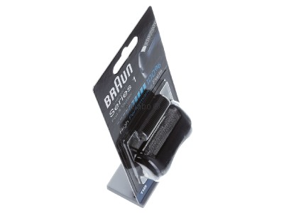 Ansicht oben links Procter&Gamble Braun Kombipack 11B sw Scherfolie u Klingenblock f.Series1 