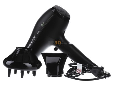 Front view Rowenta CV 6030 sw/gn Handheld hair dryer 1500W 
