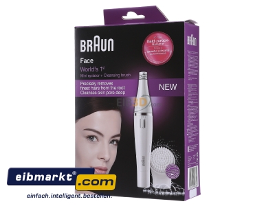 Front view Procter&Gamble Braun 810 ws/si Epilator white
