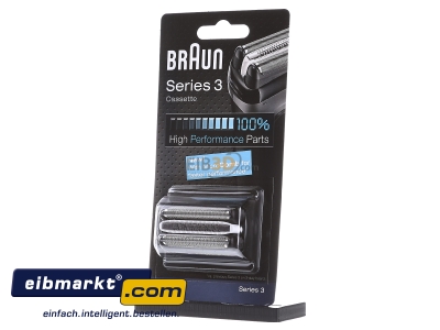 Front view Procter&Gamble Braun 115694 Razor foil and cutterblock for shaver
