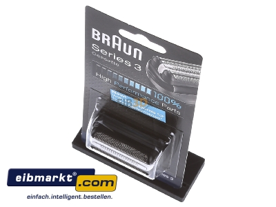 View up front Procter&Gamble Braun 115694 Razor foil and cutterblock for shaver
