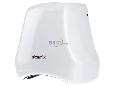 Front view Starmix TC1M ws approach switch hand dryer T-C1 M ws
