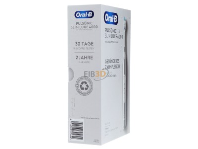 View on the left Procter&Gamble Braun PulsonicSlimLu4000 Toothbrush 
