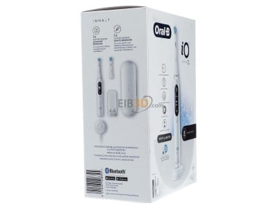 View on the left Procter&Gamble Braun iO Series 7N Alabast Toothbrush -novelty
