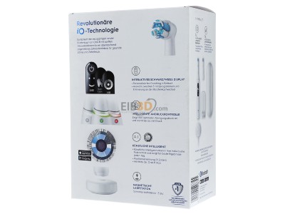 Ansicht hinten Procter&Gamble Braun iO Series 7N Alabast Oral-B Zahnbrste Magnet-Technologie -Neuheit