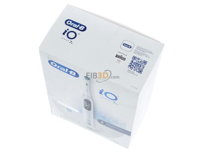 Ansicht oben vorne Procter&Gamble Braun iO Series 7N Alabast Oral-B Zahnbrste Magnet-Technologie -Neuheit