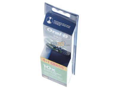 Ansicht oben vorne ORAL-B EB Pro CrossAc 4+1 Aufsteckbrste Mundpflege-Zubehr 