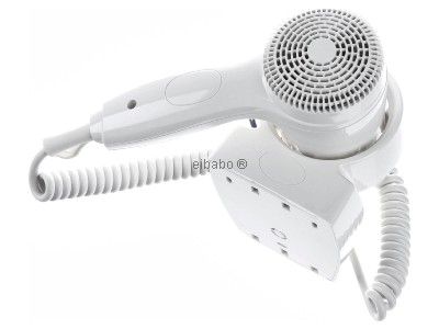 Top rear view Valera 554.01/038B Wall mounted hair dryer 1200W
