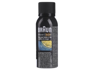 Frontansicht Procter&Gamble Braun 213475 Reinigungsspray f.Rasierer 100ml 