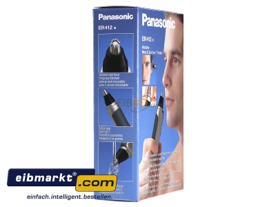 View on the left Panasonic Deutsch.WW ER412N501 Nose hair trimmer battery operated - 
