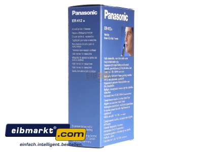 View on the right Panasonic Deutsch.WW ER412N501 Nose hair trimmer battery operated - 

