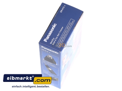 Ansicht oben links Panasonic Deutsch.WW ER412N501 Nasen/Ohrhaarschneider Batterie,si 