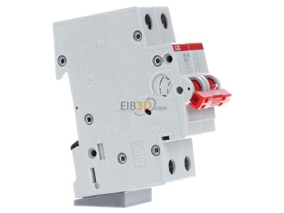 View on the left ABB SHD202/50 Off switch for distributor 2 NO 0 NC 
