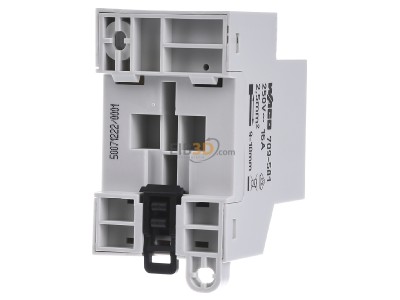 Ansicht hinten WAGO 709-581 Schaltschrank-Steckdose SCHUKO m.LED-Status 