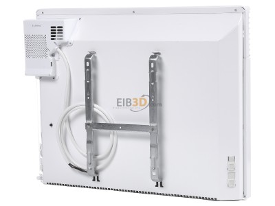 Ansicht hinten Etherma SN-1500-eco Wandkonvektor wei, 1500W, 230V 