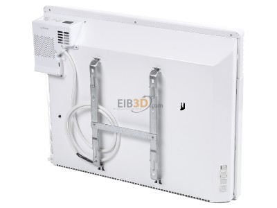 Ansicht oben hinten Etherma SN-1500-eco Wandkonvektor wei, 1500W, 230V 
