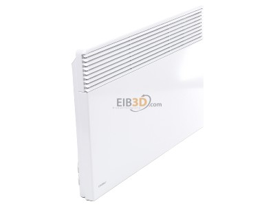 Ansicht oben links Etherma SN-2000-eco Wandkonvektor wei, 2000W, 230V 