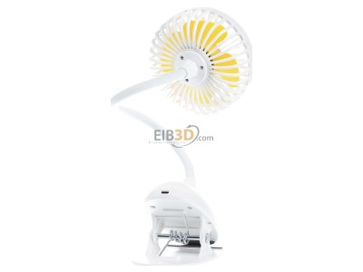 Ansicht hinten Unold 86680 Breezy Clip Tischventilator Breezy Clip 