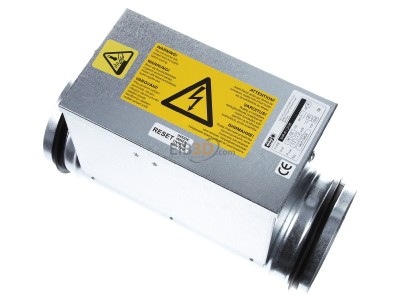 Top rear view Helios EHR-R 1,2/125 Accessory for ventilator 

