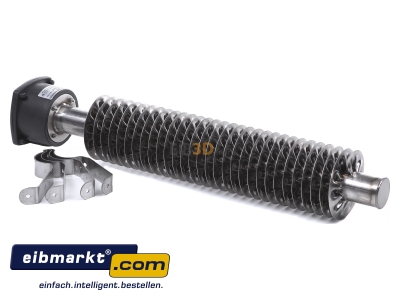 Ansicht oben vorne Kraemer&Kraus RRH 1000 Rippenrohrheizofen 230/400V,1000W,700mm 