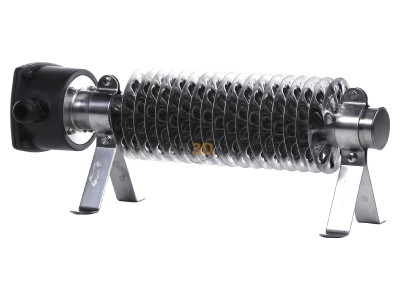 Ansicht links Kraemer & Kraus RRH 500 Rippenrohrheizofen 230V,500W,500mm 