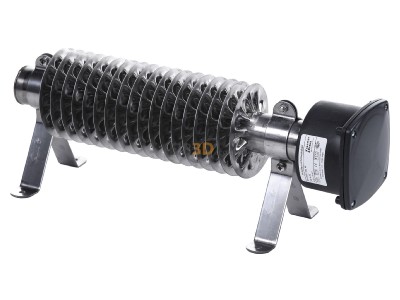 Ansicht oben rechts Kraemer & Kraus RRH 500 Rippenrohrheizofen 230V,500W,500mm 