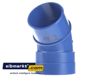 Frontansicht Herz CP-051 Bogen 45Grad i-a PVC 50mm 