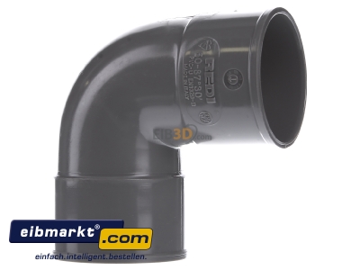 Frontansicht Herz CP-054 Sicherheitsknie 50mm PVC 