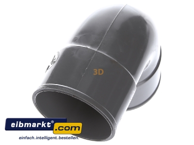 Ansicht oben rechts Herz CP-054 Sicherheitsknie 50mm PVC 